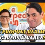 ¿Qué propone realmente Carlos Álvarez?